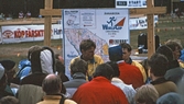 Informationstavla under world cup i orientering, 1992-09-05