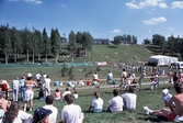 Besökare vid Vildmarksmässan  i Ånnaboda, 1988