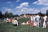 Utstlänningsområde under vildmarksmässan i Ånnaboda, 1988