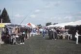 Utställningsområdet under vildmarksmässan, 1989