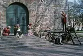 Teaterföreställningen Mäster Olof vid Nikolaikyrkan, 1993