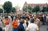 Marknadsafton i centrum, 1980-tal