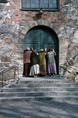 Teaterföreställning vid Nikolaikyrkan, 1993