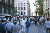 Marknadsafton i city, 1987
