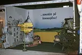 Utställningsmonter Örebro fritid och turism, 1984