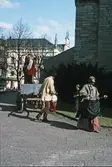 Teaterföreställningen Mäster Olof vid Nikolaikyrkan, 1993
