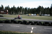 Go-kartåkare på banan, 1989