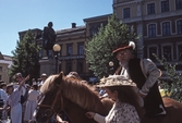 Anders Pontén på häst, 1985
