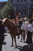 Anders Pontén till häst, 1985