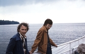 Båttur ute på Hjälmaren, 1975