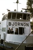 Passagerare på båten M/S Björnön, 1993