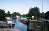 M/S Hjelmare kanal in till slussen, 1983