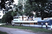 M/S Hjälmare kanal vid Säby sluss, 1984