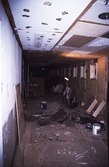 Renoveringsarbete på båten Örebro III, 1993