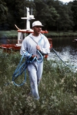 Båtägaren till båten Örebro III, 1993