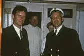 Uppvaktning vid invigningen av Örebro III, 1993
