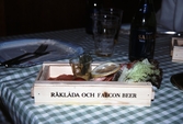 Maträtt vid invigningen av Örebro III, 1993
