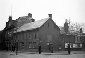 Plåtslagare Sundbergs gård på Drottninggatan, 1937