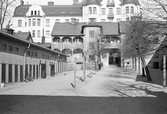 Gårdsinteriör på Drottninggatan, 1937