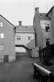 Gårdsinteriör på Drottninggatan, 1937