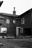 Gårdsinteriör på Kyrkogårdsgatan, 1937