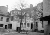 Gårdsinteriör på Drottninggatan, 1937