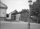 Kyrkogårdsgatan mot söder från Änggatan, 1937