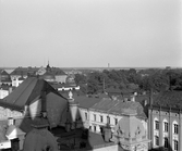 Utsikt mot nordost från Nikolaikyrkan, 1937