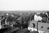 Utsikt mot nordväst från Nikolaikyrkan, 1937