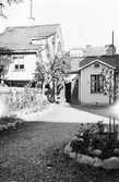 Gårdsinteriör på Jordgatan, 1937