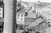 Utsikt norrut från Vasagatan, 1938