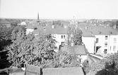 Utsikt västerut från Drottninggatan, 1937