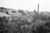Utsikt sydost mot Fabriksgatan, 1938