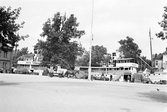 Båtar i hamnen vid Hamnplan, 1937