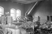 Del av maskinhallen i Skebäcks kraftstation, 1937-06-23