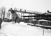 Gångbro från väster till Centralstation,1937
