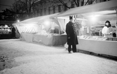 Julmarknad på Stortorget, 1937