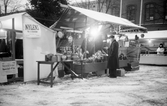 Julmarknad på Stortorget, 1937