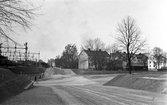 Västra Bangatan söderut vid Västra Nobelgatan, 1938