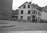 Korsningen Östra Bangatan och Järntorgsgatan , 1936