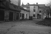 Gårdsinteriör vid Storgatan, 1936