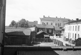 Gårdsinteriör vid storgatan, 1937