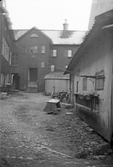 Gårdsinteriör vid Bondegatan, 1937