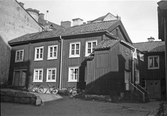 Gårdsinteriör vid Gamla gatan, 1937