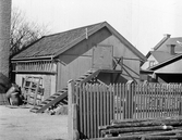 Gårdsinteriör vid Storgatan, gamla stallet, 1937