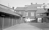 Gårdsinteriör vid Storgatan, 1937