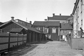 Gårdsinteriör vid Storgatan, 1933