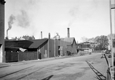Snickerifabrik vid Södra Grev Rosengatan, 1945
