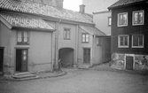 Gårdsinteriör Gamla gatan, 1937