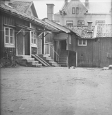 Gårdsinteriör Gamla gatan, 1937